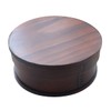 J-kitchens Magewappa Lunch Box, Wooden, NEW Cover Type, Round, Single