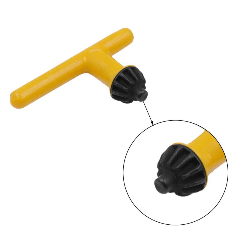 4 PCS Drill Chuck Key Set Carbon Steel T Shape