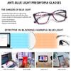 CLASAGA Reading Glasses for Women Anti Glare Blue Light Blocking