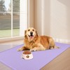 Bartuke Dog Food Mat, Extra Large 40" x 28" Silicone