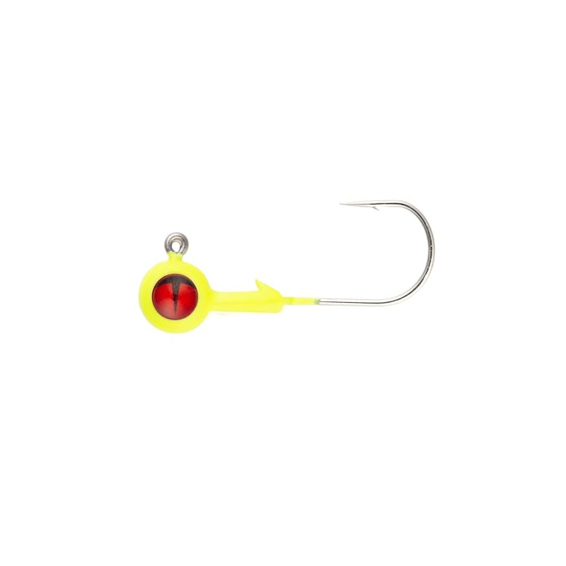 NORTHLAND TACKLE Tungsten JIG / 1.25" / 1/16 OZ/Super-GLO Chartreuse