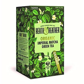 Té verde Matcha orgánico Imperial  20 bolsas de té  Mezcla real de té verde chino Sencha, South India verde  Japanese Matcha libre de alérgenos,...   