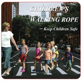 Children Safety Walking Rope, 14 People Perfect Lightweight Safety Walking Rope Comfortable for Daycare School