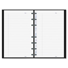 Blueline MiracleBind Notebook, 11 x 9.625 inches, Black, 150 Pages (AF11150.81)