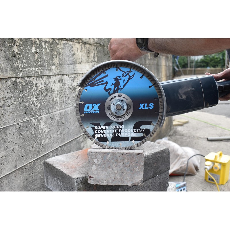 OX Tools Trade XL Super - Turbo Segmented Diamond Blade