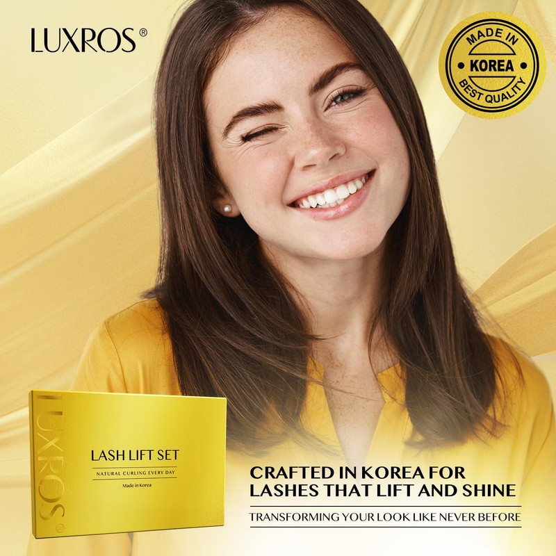 Lash Lift Kit for Eyelash Lamination: Made in Korea Professional