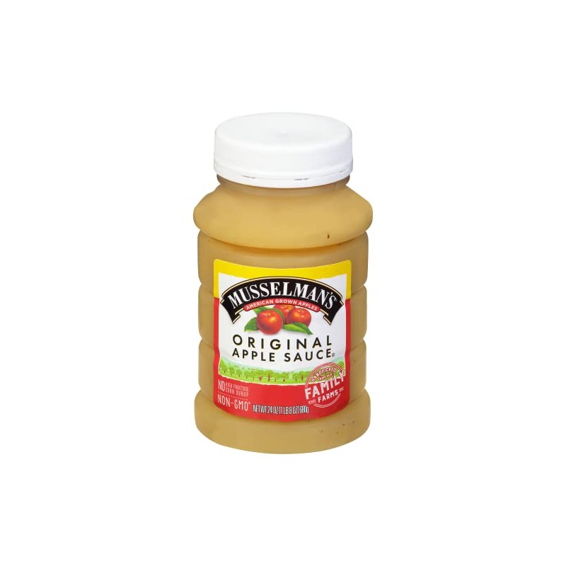 Musselman's Original Applesauce 24 oz (Pack of 12)