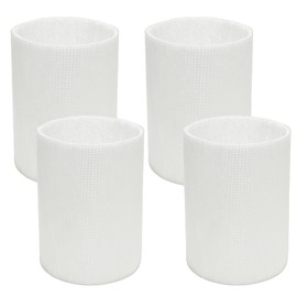 Smilefil 4 Pack Premium Replacement Post Filter Sleeve Compatible with IQAir GC MultiGas Series Air Purifiers – Electrostatic Media Captures Dust, Fine Particles and Improves Indoor Air Quality