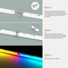 PAUTIX 12mm Connectors for RGB Smart IC COB LED Strip