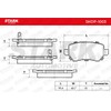 STARK SKOP-1003 Brake Pad Set, Disc Brake Pads, Brake Stones,