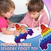 Pop It Fidget Toy, Push It and Pop Bubble Fidget