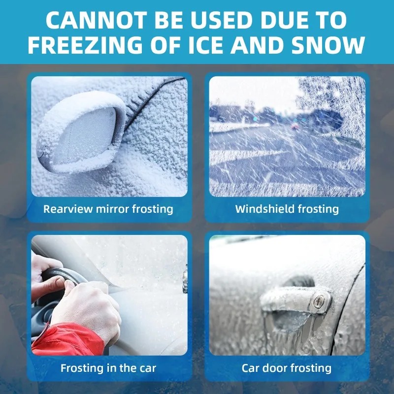 Snow Remover Car Windshield Defogging and De-icing Fast Snow Melting