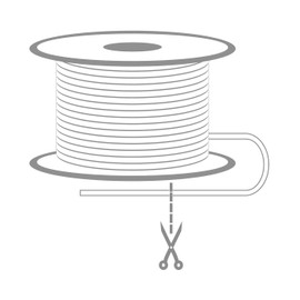 FLRYY FLYY-fl 1-100M Round Flat Electric Wire Car Trailer Cable