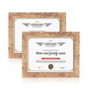 iRahmen 8.5 x 11 Picture Frame Set of 2, Certificate
