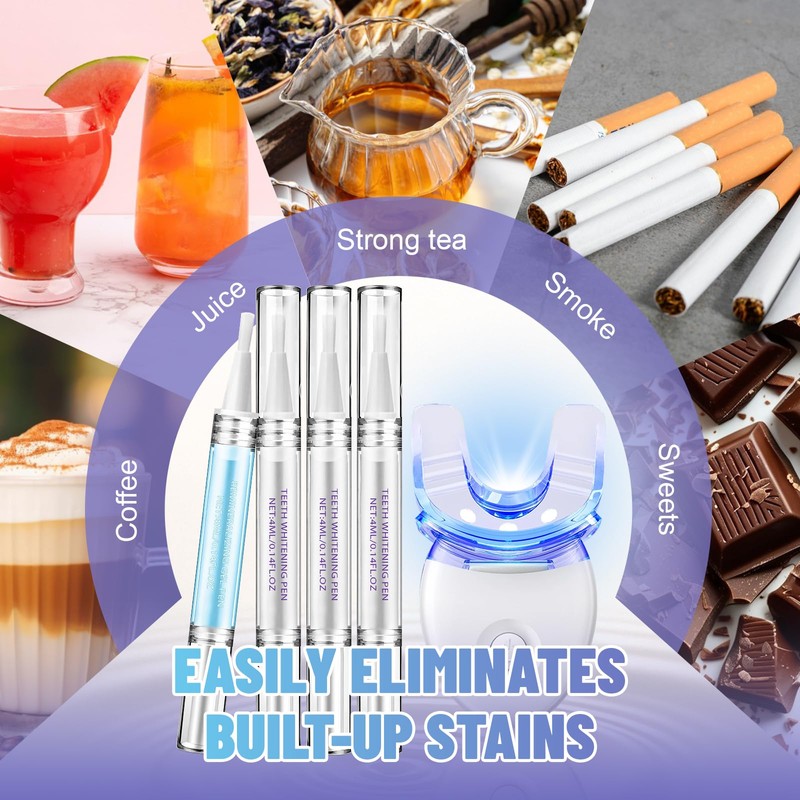 Teeth Whitening Kit, Quickly Whiten Teeth, Effectively Clean Teeth, Daily