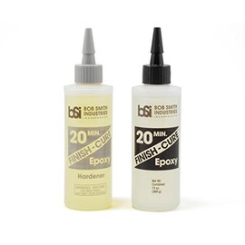 Finish-cure 20min epoxy 13oz Bob Smith Ind.