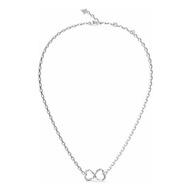 Collar Para Mujer Guess Joyeria Cadenas Acero Inoxidable Color Plateado