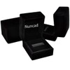 Nuncad Men’s Ring, Silver, Tungsten, Polished Upper Layer, 7/6mm Wide,