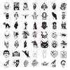 Jagowa 100 Pieces Vinyl Waterproof Decorations Stickers for Phone Laptop