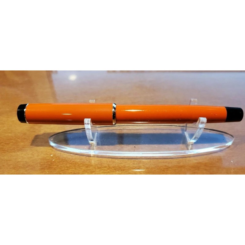 Vintage Parker Big Red Chinese Orange SONY Pen USA 70s