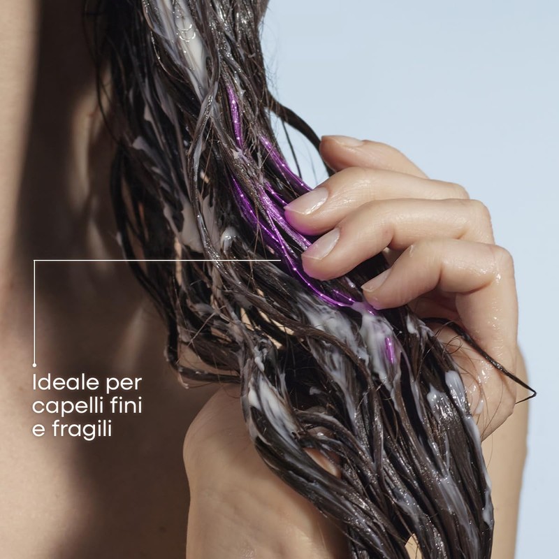 Omia Metamorphosis, Maschera Rimpolpante per Capelli Fini e Fragili, Dona