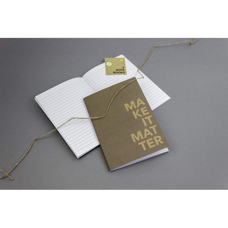 Eco Nature - Line Notebook - A5 Notebook - Notepad