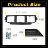 Unbranded ML3Z17B968BB Front Bumper Grille + Corner Panel Cover For