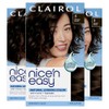 Clairol Nice 'n Easy Permanent Hair Color, 3 Brown Black,