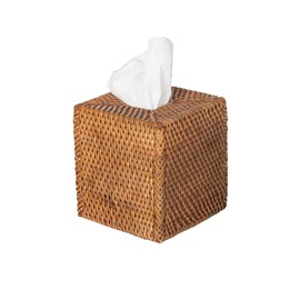 Kouboo Loma Square Rattan Tissue Box Cover (Brown)
