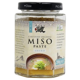 Kura Organic Shiro Miso Paste, 200 g