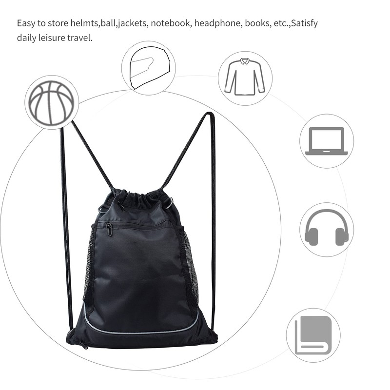 ELCYCO Motorcycle Helmet Backpack Bag With Large Cargo Net,Lightweight Storage