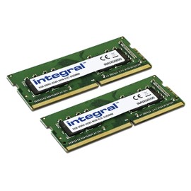 Integral RAM 32GB kit (2x16GB) DDR4 2666MT/s SODIMM Laptop Notebook MacBook Memory