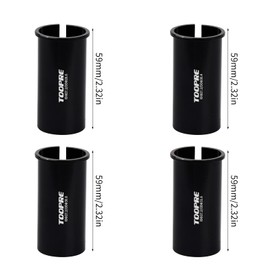 Bicycle Seatpost 27.2-28.6/30.4/30.8/31.6 Tube Adapter Seat Post Reducer Sleeve Seatpost Tube Washer Spacer Sleeves Reducing Sleeve Shim Aluminium Alloy Reducing Sleeve for Road Bike