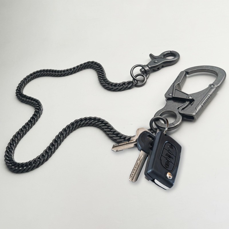 Wallet Chain, Pocket Chain for Men, Long Key Chain with
