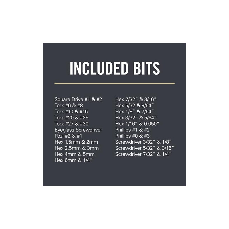 LEATHERMAN, Bit Kit, 21 Double-Ended Screwdriver Bits for Multi-Tools
