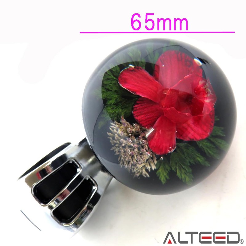 Autoland Underwater Flower Handle Spinner Red Steering Spinner Knob Real