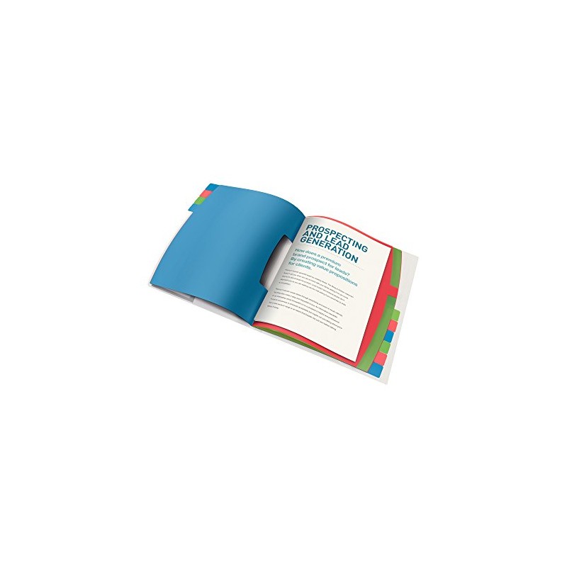Esselte A4 Divider Book, Translucent, Integrated Index with 12 Compartments,