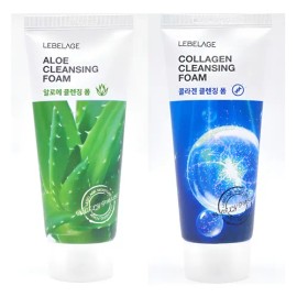 Espuma Limpiadora Coreana_ loe Y Colageno_ Imperfeccion_4pz Todo Tipo De Piel Danoche                                                                 