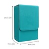 Tarot Storage Box, Portable Playing Card Box, PU Leather Tarot