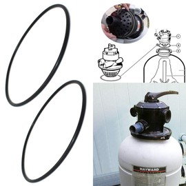 ChShFirLOV GMX600F O-263 Valve/Tank O-Ring for Hayward S144T Pro Series Sand Filter fits Hayward multiport Valve Model sp071620t Replacement Parts (2/Pack)