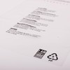 DVIVA100 bags size 8x10 Clear plastic self-seal clothing resealable polypropylene