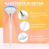 Soft 'N Style Taklon Fan Mask Brush Acid Applicator for