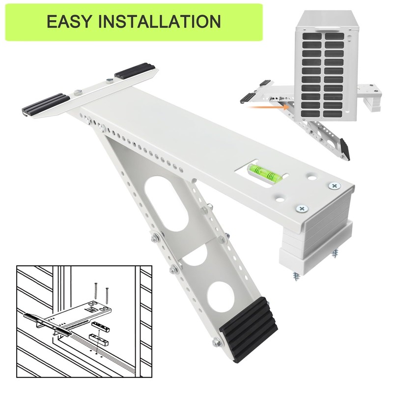 CAT SO RICH Window Air Conditioner Bracket, Universal AC Support