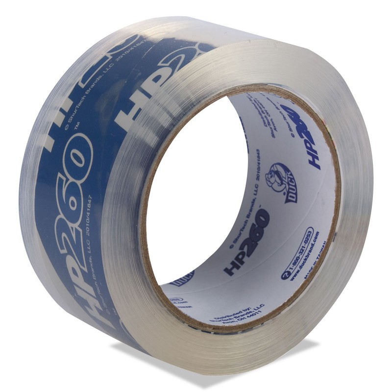 Duck Shurtech 1288647 HP260 Packing Tape, 1.88-Inch x 60yds, 3-Inch