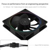 Thermalright TL-S12R Silent Reverse CPU Cooler Fan Under 23.2dB(A) for