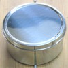 Nagao Tsubame-Sanjo Round Storage Container 100xH55mm 18-8 Stainless Steel, Made
