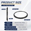 PATIKIL Step-Up Ring Adapter 72mm to 77mm, Filter Step-up Rings