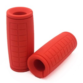 Pull Up Bar Thick Bar Adapter, Weight Grips Bar Fit for Standard Barbell - Dumbell Handles, Silicone Rubber Barbell Grips for Weight Lifting Cable Attachments & Fitness Training