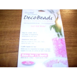 Floral Arrangements deco beads - water storing gel beads 15g pink - great for weddings - mothers day - party flowers and myriad other events