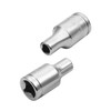 Auniwaig 1/4" Drive 5/32" 6-Point Impact Socket,Imperial Chrome Vanadium 2pcs